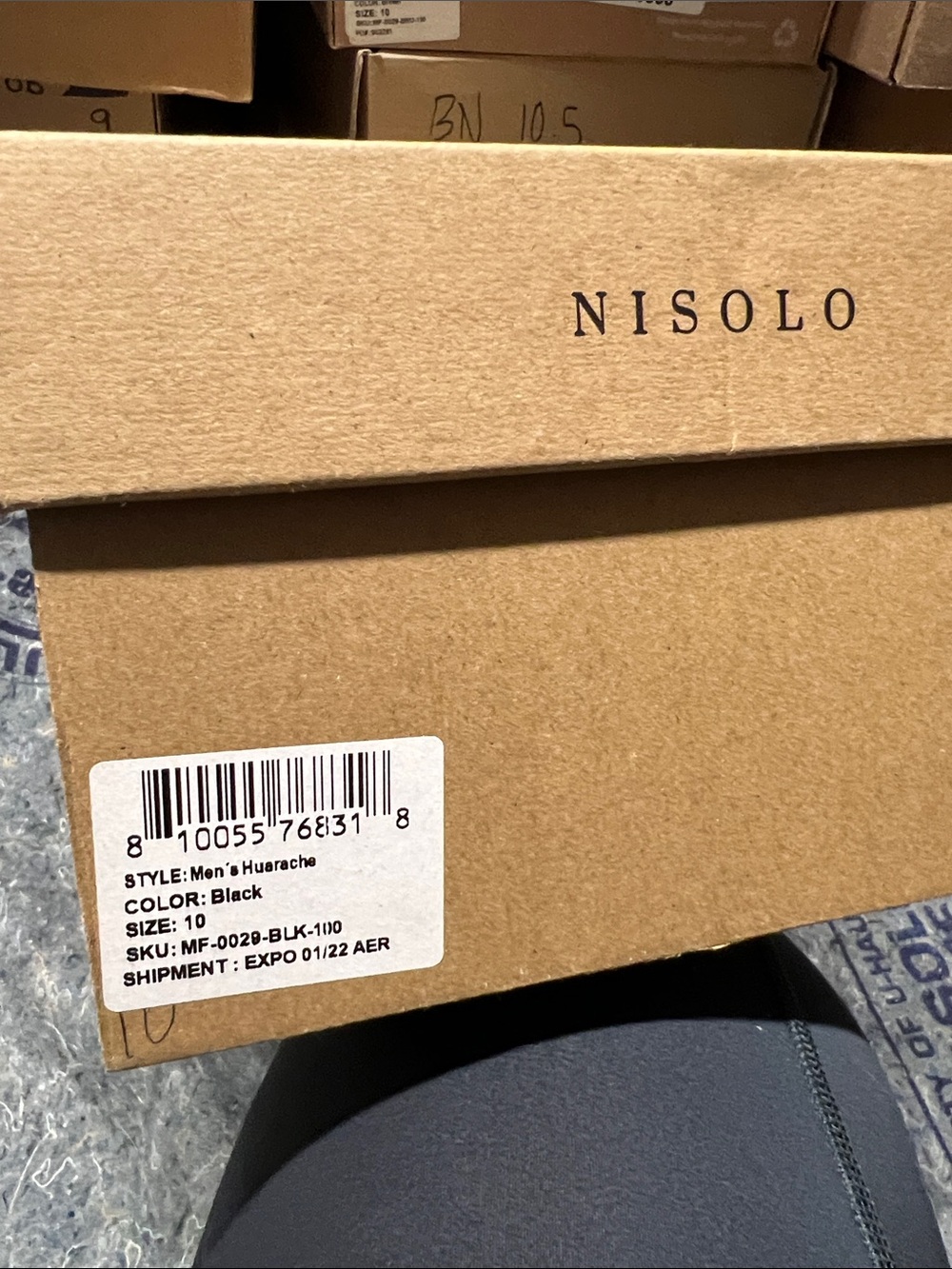 New Nisolo Men’s Huaraches Black - Picture 8 of 8